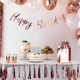 2026 Happy New Year Cake Topper Silver Glitter for NYE Party Decorations