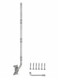 Stainless Steel Antenna Mount (1.5" x 68"), Heavy-Duty Adjustable J-Pole Mast for TV Antenna, Starlink, Satellite Dish, or Weather Station, Universal