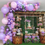 Pink & Purple Latex Balloons: Party Decor, Baby Shower, Birthday (50pcs, 12")