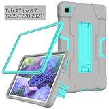 Samsung Galaxy Tab A7 Lite Case 2021, Tab A7 Lite 8.7 Inch Case 3 In 1 Heavy D