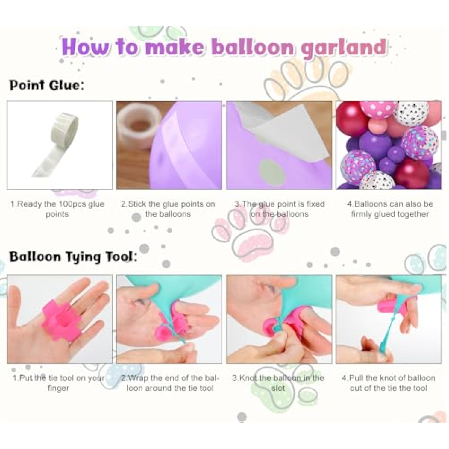 100Pc Hawaiian Luau Balloon Kit – Multicolor Hibiscus Latex Balloons for Tropical Parties