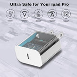 Iphone 17 16 15 Charger Fast Charging,20W Apple Ipad Usb C Fast Charger,2Pack 6Ft Usb C Wall Charger Block For Iphone 17/Pro/Pro Max/17 Air/ 16/16 Pro/16 Pro Max/15/Plus/Pro/Pro Max, Ipad Pro/Mini