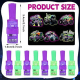 36 Pcs Monster Truck Party Favors Led Finger Lights Glow In The Dark Light Up Truck Toys Back To School Supplies Classroom Prizes Goodie Bag Stuffers Gifts For Kids Boys Girls Birthday