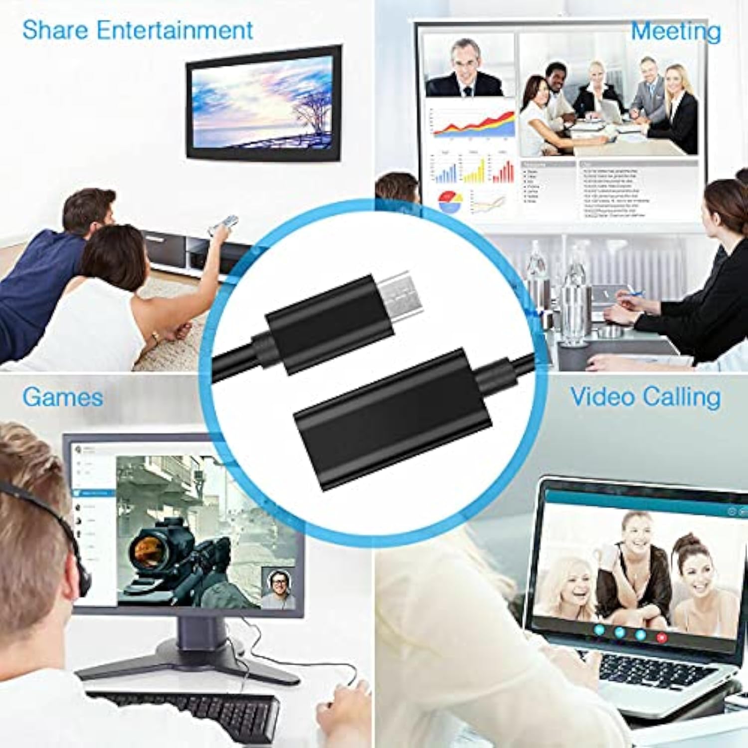 Type C Mhl Usb C To Hdmi Hdtv Av Tv Cable Adapter Compatible With Samsung S10/