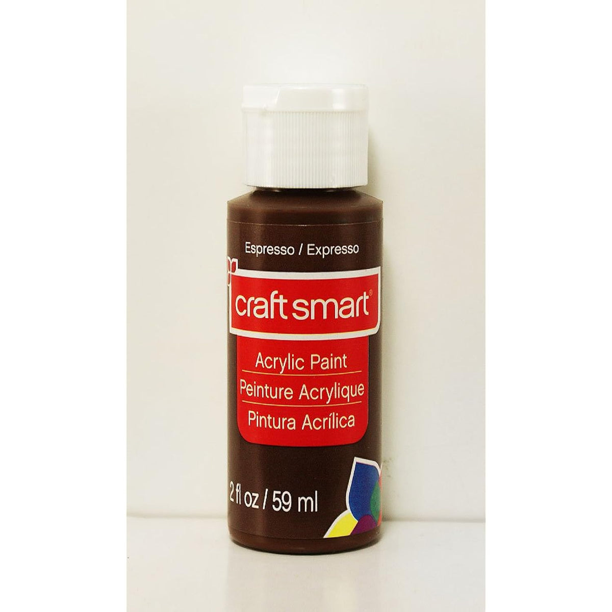 Craft Smart Acrylic Paint 2 Fl.Oz. 1 Bottle 50 + Colors (Espresso)