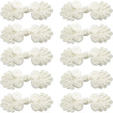 10Pcs Chinese Closure Buttons, Chinese Knots Frog Buttons Closure Sewi