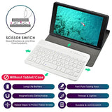 Universal 7-8 Inch Wireless Bluetooth Keyboard, Multi-Device Travel Portable U