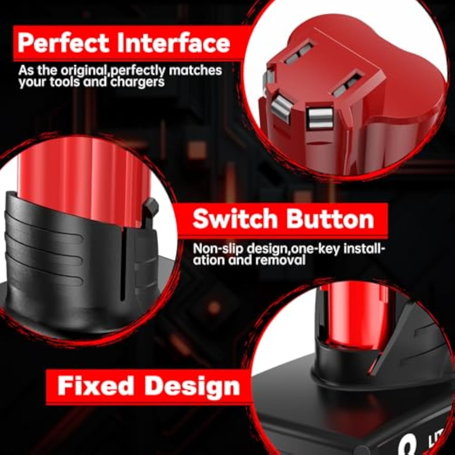 7.0Ah 12V Battery Replacement For Milwaukee M12 Battery Lithium 48-11-2401 48-11-2412 48-11-2411 48-11-2420 48-11-2410 Cordless Tools 2Pack
