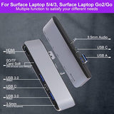 Surface Laptop 5/Laptop 4/Laptop 3/Laptop Go/Laptop Go2 Hub Docking Station Wi