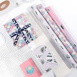 Wrapping Paper Roll - 17 Inch X 120 Inch Per Roll - 3 Different Design Gift Wrap Paper For Girls,Kids,Birthday, Baby Shower