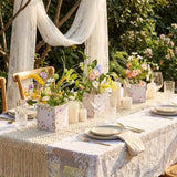 12 Sets Wildflower Table Centerpieces Artificial Spring Wildflower With Flower Paper Boxes Spring Flower Theme Party Supplies For Wedding Birthday Baby Shower Tea Party Decorations
