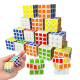 24 Pack Mini Cube Puzzle Party Favors For Kids, 1.18In 3X3 Magic Cube School Rewards & Classroom Prize For Students, Birthday Party Favors Easter Christmas Stocking Stuffers Gifts For Kids