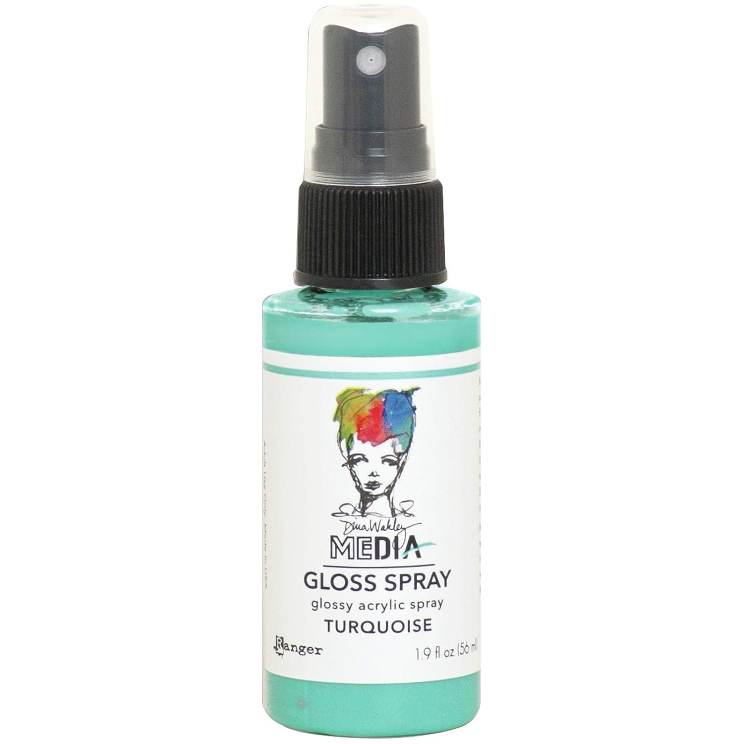 Dina Wakley Media DW GLOSS SPRAYS TURQUIOSE, 2oz