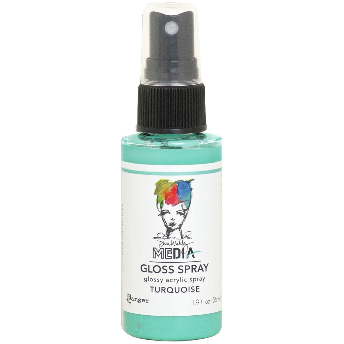 Dina Wakley Media DW GLOSS SPRAYS TURQUIOSE, 2oz