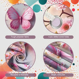 Spring Garden Party Decorations Butterfly Flower Banner Photography Background For Girls Women Bday Party Banner Backdrop Photo Booth Props Decor For Spring Wedding Garden Outdoor Indoor Supplies