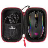 Hard Storage Case For Redragon M602/M801/M910-K/M617/M816-Pro Gaming Mouse - Travel Case For Wireless Mouse Gaming 8000 Dpi/Tecknet/Logitech M330(Only Box) (Black)