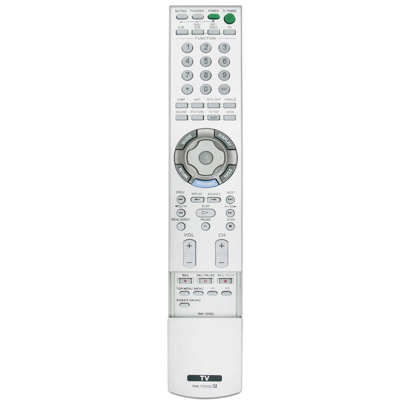 Rm-Yd002 Replacement Remote Control Fit For Sony Tv Rm-Yd003 Kdl-V40Xbr1 Kdl-V