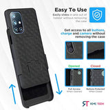 Slim Heavy Duty Rugged Cover with Kickstand Compatible with OnePlus 9 Pro