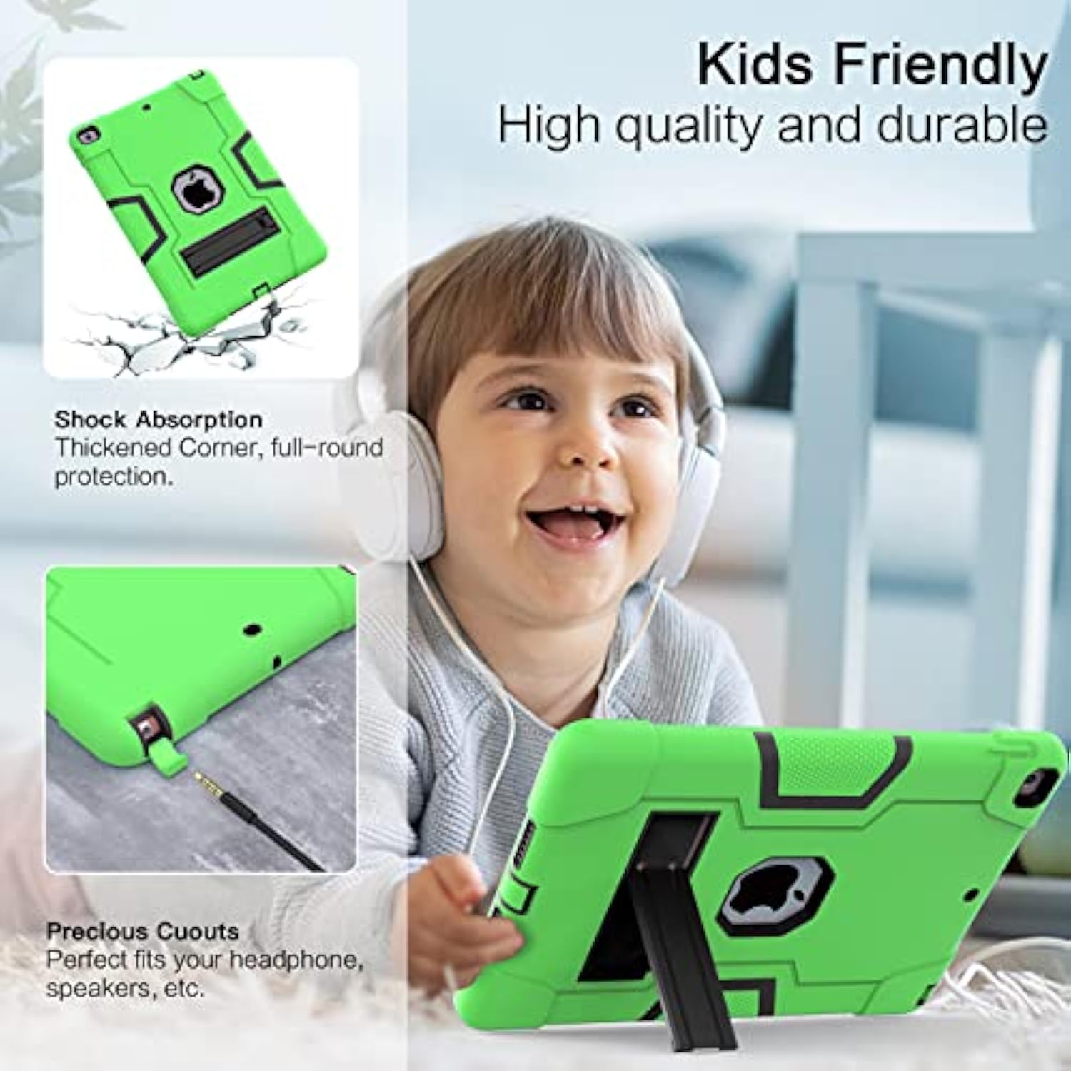 Case For Ipad 9Th Generation/Ipad 8Th Generation/Ipad 7Th Generation, Slim Hea