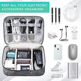 Electronics Organizer Travel Cable Organizer Bag Waterproof Portable Digital Storage Bag Electronic Accessories Case Cable Charger Organizer Case