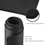 Xxl Professional Large Mouse Pad & Computer Game Mouse Mat (35.4X15.7X0.12In, 90X40 Black)