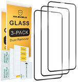 [3-Pack] Screen Protector For Iphone X/Iphone Xs/Iphone 10 [Japan Tempered Glass] [9H Hardness] [Full Screen Glue Cover] Screen Protector With Replacement