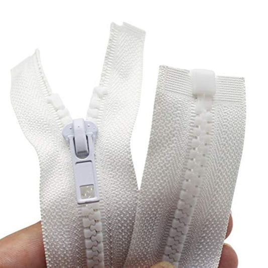 2Pcs 25 Inch #5 Separating Jacket Zippers For Sewing Coats Jacket Zipp