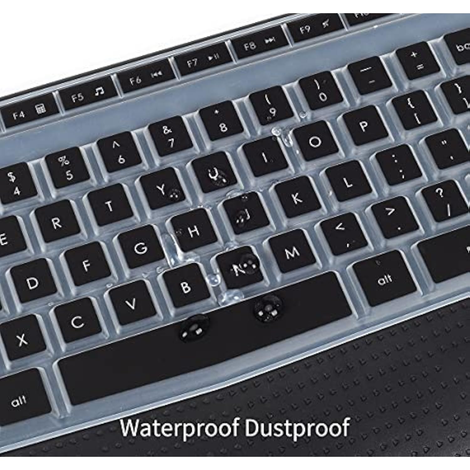 Keybord Cover Skin Compatible With Logitech Mk345 Wireless Keyboard, Logitech