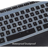 Keybord Cover Skin Compatible With Logitech Mk345 Wireless Keyboard, Logitech