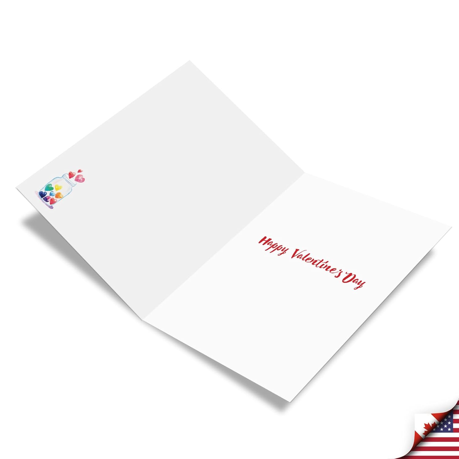- Jumbo Valentine'S Day Greeting Card (8.5 X 11 Inch) - Big Love Card For Valentines - Love Jar J3183Dvdg