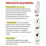 Lightning Male To Usb Female Adapter Otg Data Sync Cable Compatible With Iphone13 11 12Pro Max Mini Xr X Xs 8 7 Se Plus For Ipad Air,Camera,3.0 Mouse,Keyboard,Hub,Midi Port Adaptador Connector