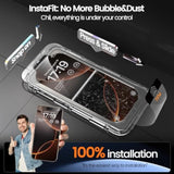 2+2 Pack For Iphone 16 Pro Max Privacy Screen Protector 6.9" With Camera Lens Protector [Auto Alignment/Dust Removal] Anti Spy Tempered Glass [Military Grade Shatterproof] Case Friendly