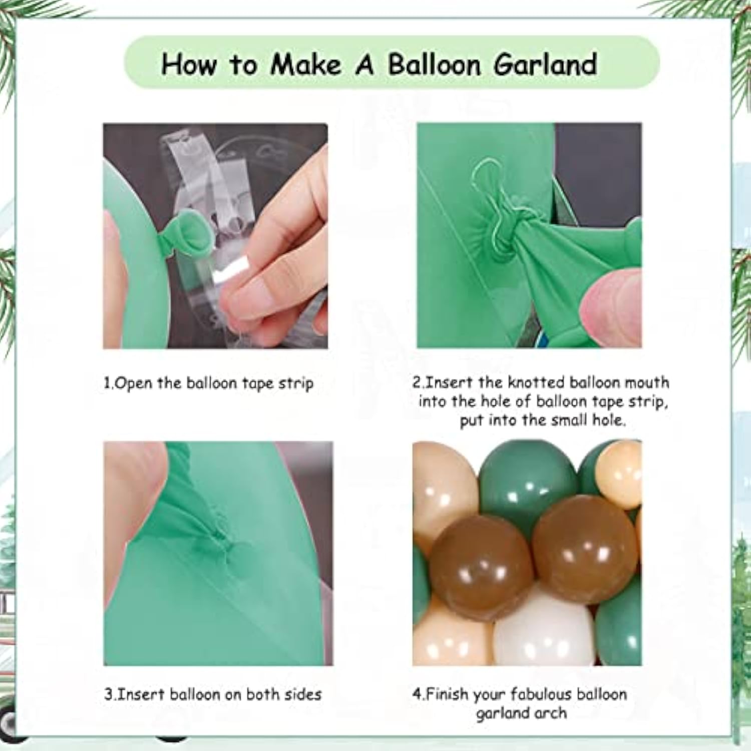 One Happy Camper Birthday Decorations For Kids Green 1St Forest Jungle