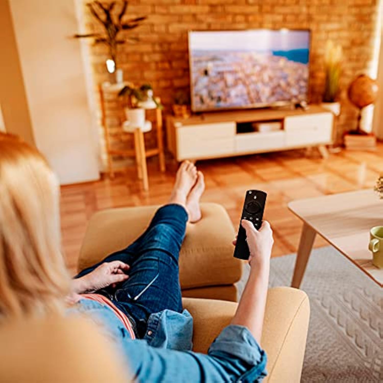 Replacement Voice Remote L5B83G Fit For Fire Amz Smart Tvs Stick Lite, Smart Tvs Stick (Gen 2 And Later), Smart Tvs Stick 4K, Smart Tvs Cube(1St Gen And Later), Smart Tvs(3Rd Gen)