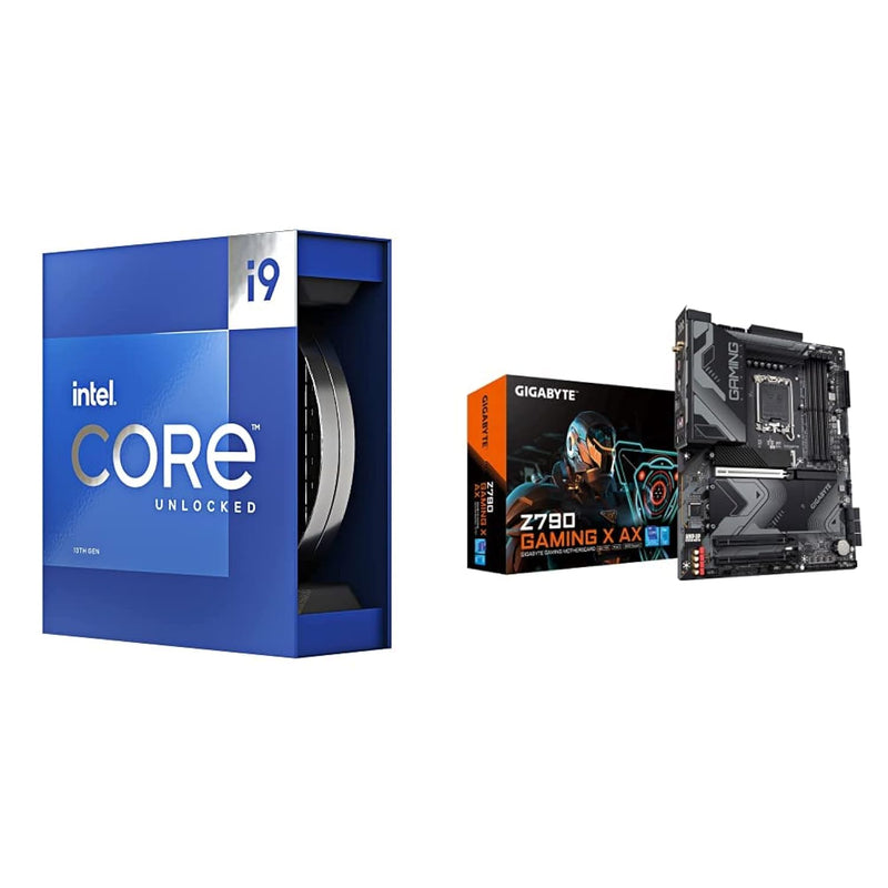 Intel Core i9-13900K + GIGABYTE Z790 Gaming X AX Motherboard