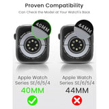Screen Protector For Apple Watch 40Mm (6 Pack) Self-Healing Tpu Flexible Film Cover For Apple Watch Se Series 6 5 4 40Mm, Anti-Bubble, Hd Ultra-Thin, Easy Installation