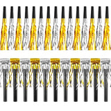 80 Pcs Metallic Party Noise Makers Gold & Silver Blowouts for NYE & Birthdays