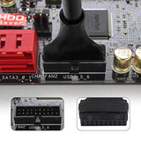 Usb 3.0 Header To Usb 2.0,Usb 3.0 To Usb 2.0 Motherboard Adapter Cable,19 Pin
