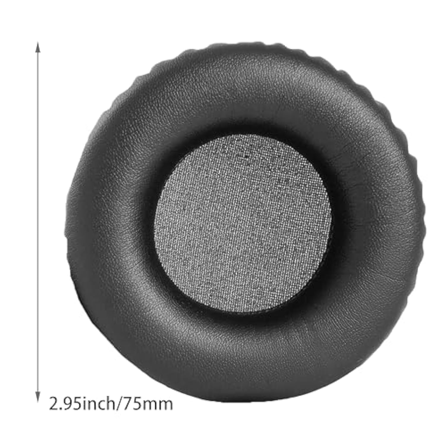 Hd-205 Replacement Ear Pads Compatible With Sennheiser Hd-205 Headphones, Earpads Cushions With Soft Protein Leather And Memory Foam (Black)