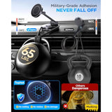 For Magsafe Car Mount, Car Phone Holder For Dashboard, 360° Rotatable Magnetic Phone Holder For Cars, Strong Adhesive, Sturdy Metal Mount, Compatible With Iphone Samsung