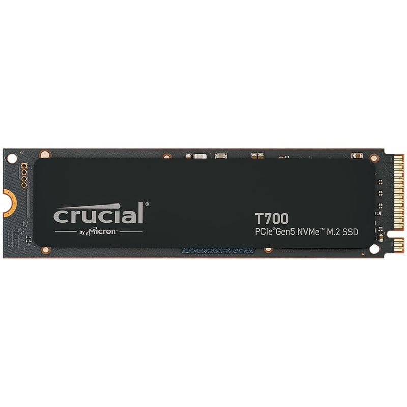 Crucial T700 1TB Gen5 NVMe M.2 SSD - Up to 11,700 MB/s - DirectStorage Enabled