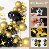 60Pcs Reusable Balloon Clips for Arch Kits Column Stand Decorations