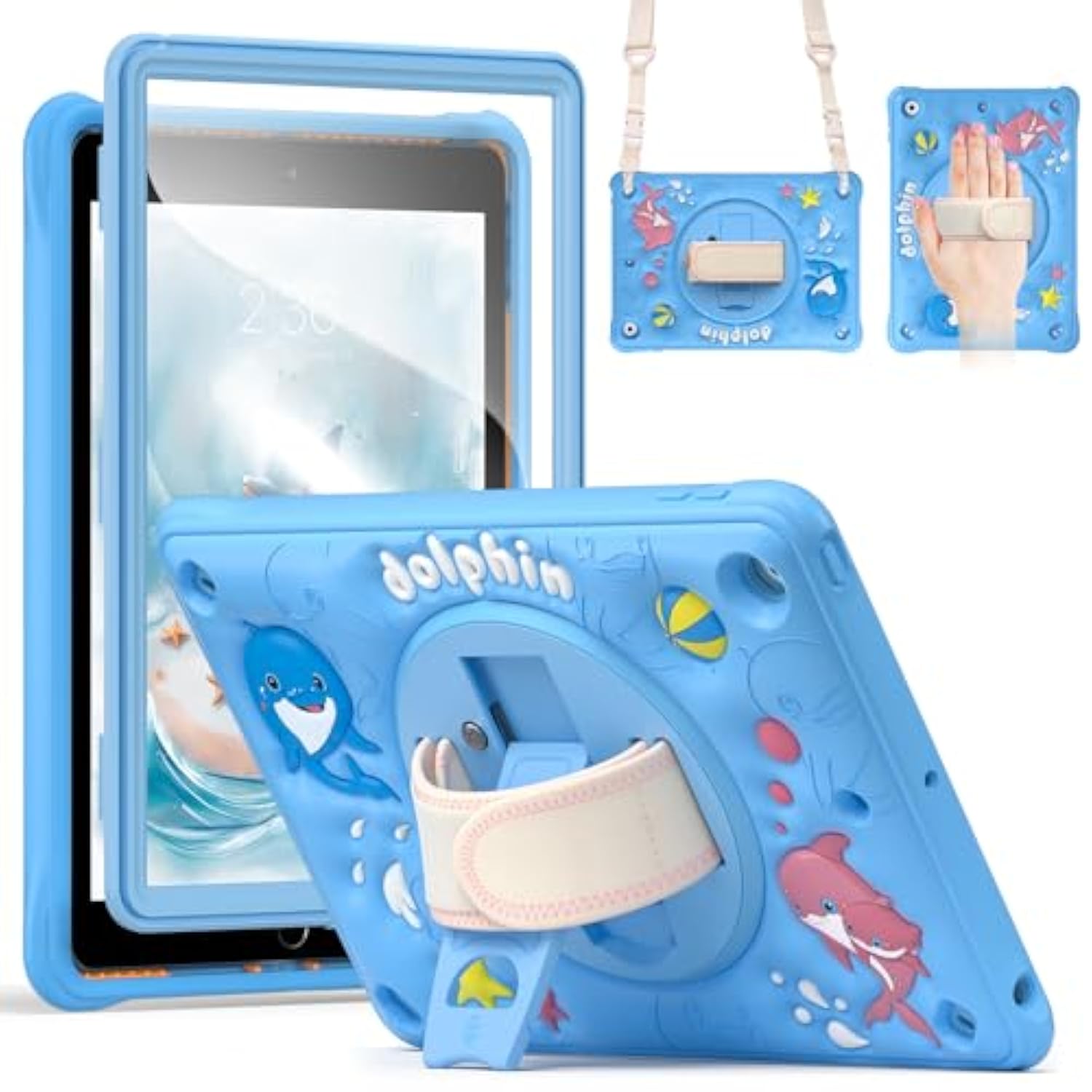 Ipad 9Th/8Th/7Th Generation Case 10.2 Inch With Screen Protector For Kids | Fu