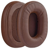 Geekria QuickFit Replacement Ear Pads for Sony MDR-7506, MDR-V6, MDR-CD900ST Headphones Ear Cushions, Repair Parts (Brown)