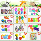 128-piece kids party favor toy set for classroom prizes and goodie bags