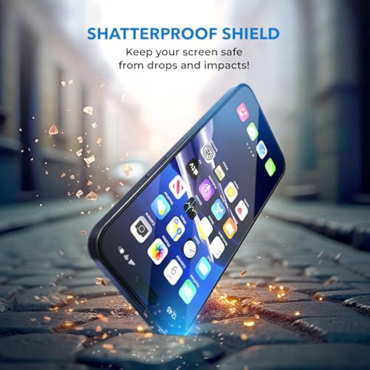 | 2-Pack | Screen Protector For Iphone 16 Pro Max (6.9') With Smart Installation Tray | Dust-&Bubble-Free | 9H Tempered Glass | Full Coverage | Easy Install | Ultra-Clear