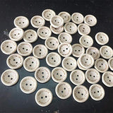 100 Pcs Wooden Handmade Buttons, Crafts Assorted Buttons Wooden Sewing