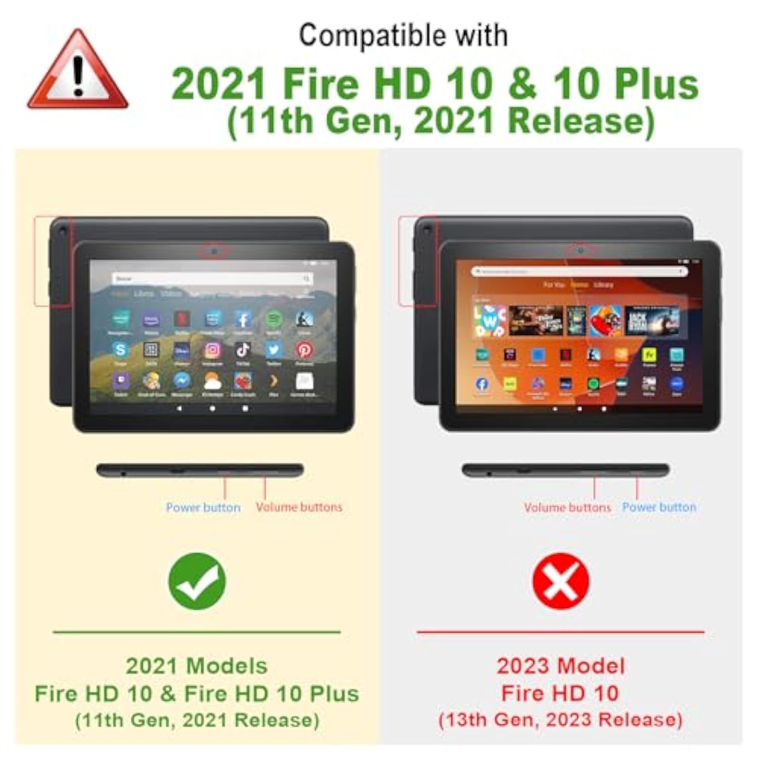 Fintie Case for All-New Amazon Fire HD 10 & Fire HD 10 Plus (11th Generation,