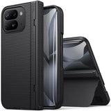 for Google Pixel 10 Pro Fold Case, Front Screen Protector, Slim with Stand, Hinge Protection, Rugged Hard Full Body Cover, Daily Drop Protective
