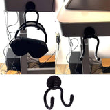 Magnetic Headset Holder Up To 1 Kg(2 Lbs), Adjustable Headphone Holder Headpho